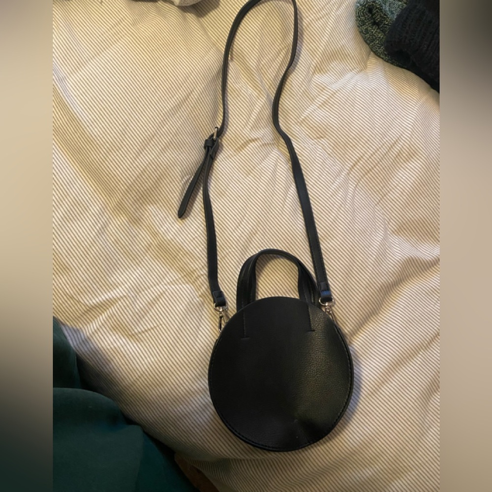 Black Circle cross body bag from Urban Outfitters